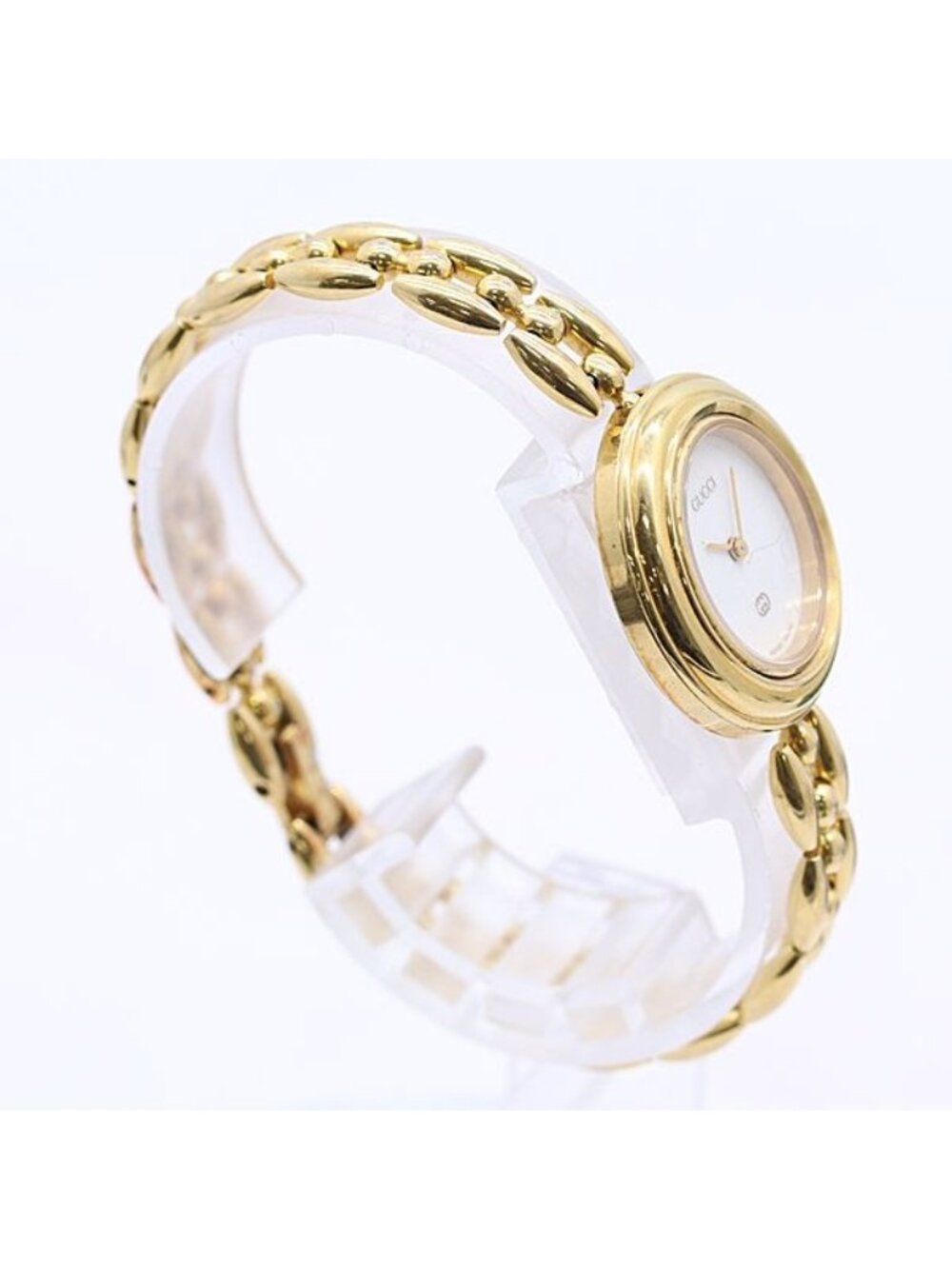 Gucci And Change Bezel 11 12 Quartz White Dial Watch - Picture 3 of 5